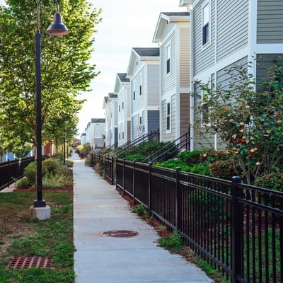 Victorian homes neighborhood
